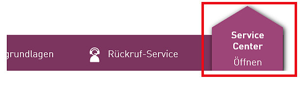 Bild vom Service-Center